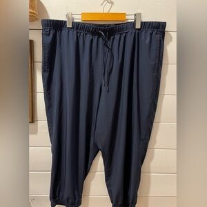 HYBA navy Ankle/Crop  light Joggers size 2x